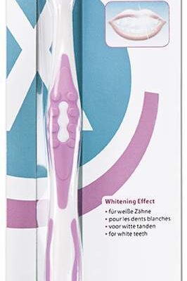 Miradent Carebrush weiß-pink 1 Zahnbürste