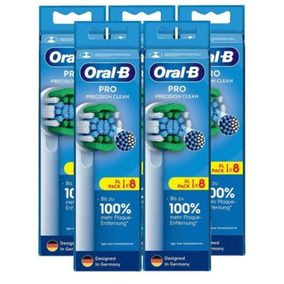 Oral-B Aufsteckbürsten Oral-B Pro Precision Clean Ersatz-Bürstenköpfe 8stk. - Zahnbürste (5er