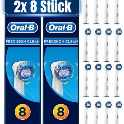 Oral-B Aufsteckbürsten Precision Clean XL, für elektrische Zahnbürste