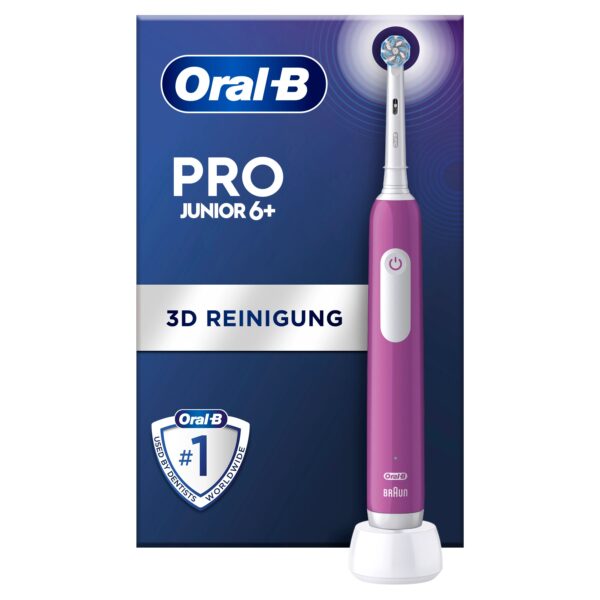 Oral-B - Elektrische Zahnbürste 'Pro Junior' in Lila