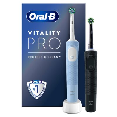 Oral-B - Elektrische Zahnbürste 'Vitality Pro' in Schwarz/Blau