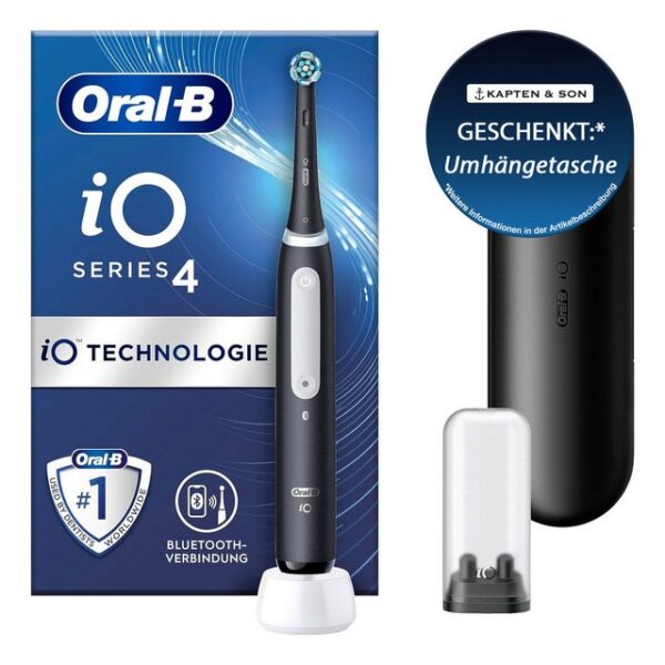 Oral-B Elektrische Zahnbürste iO Series 4, Reiseetui, iO-Technologie